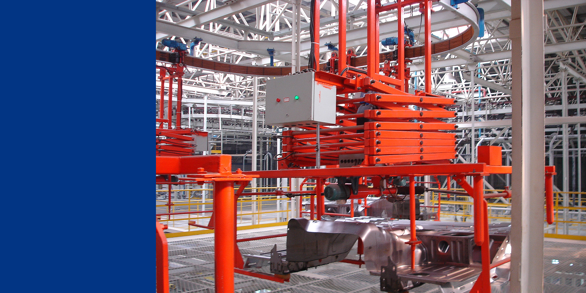 陕汽前地板焊装